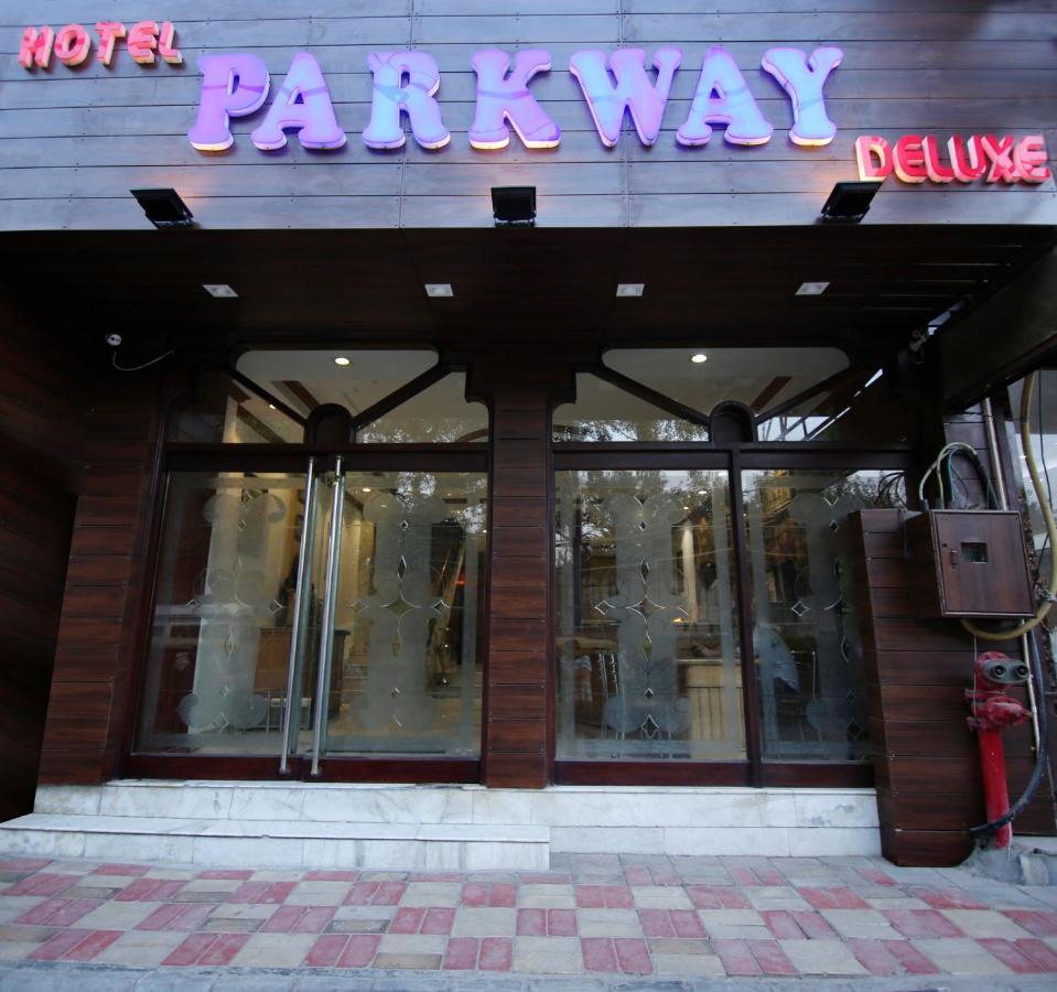 Hotel Parkway Deluxe New Delhi Buitenkant foto